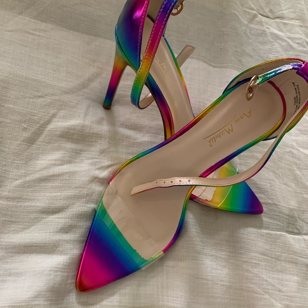 Rainbow shoes